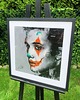 plakaty HAPPY ELVIS 50x50 Plakat na płótnie portret klauna 1