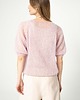swetry damskie  Sweter jedwab puder 2