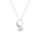 wisiory SMOOTH GEMstone / silver necklace 2