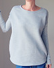 bluza bez kaptura damska Gruby Wąski rękaw Czarny 3