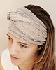 opaski do włosów Opaska lniana, mini-szalik, wstęga do włosów, turban naturalny - 170 cm 1