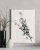 grafiki i ilustracje Kwiaty bawełny / Fine Art Print 1