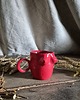 kubki Kubek cycuszki czerwony, kubek Rzeźba kobieta, cappuccinka cycuszek 1