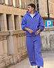spodnie męskie Spodnie dresowe PUFFA BAGGY Purple Hills męskie 7