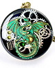 wisiory WISIOR - Dragon Green Beast II - unikatowy prezent 2