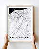 plakaty Plakat Mapa Kołobrzegu 7