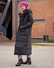 płaszcze damskie Płaszcz zimowy long - black 1