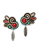 kolczyki soutache Navajo- etniczne kolczyki soutache 3