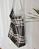 torby na ramię Bawełniana torba w kratę 1