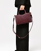 torby na ramię Flow bag - skórzana torebka - bordowa 9