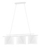 lampy wiszące 3-płomienna lampa wisząca do salonu MALIBU 4