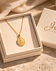 złote naszyjniki AMULET - naszyjnik srebro, złoto, różowe złoto 4