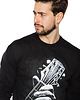 bluzy męskie Bluza marki UNDERWORLD Guitar head 4