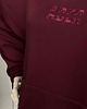 bluza z kapturem damska Bluza RESORT burgundowa (z logo-haft) 2