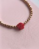 bransoletki na sznurku Red roses 1
