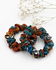 gumki do włosów Scrunchie Slim vintage 1
