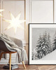 fotografia TRZY PLAKATY  zimowe świąteczne Boże Narodzenie szare 3