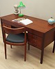 biurka Biurko tekowe, duński design, lata 70, produkcja: Dania 1