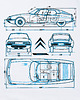 t-shirty męskie Koszulka CITROEN SM tshirt 1