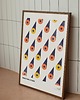 plakaty Plakat abstrakcyjny, abstrakcja, geometria - Spadające Gwiazdy 2