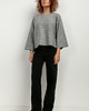swetry damskie  Luźny sweter z szerokim rękawem, T418, one size 2