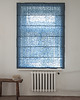 zasłony Lniana roleta rzymska heavy DUSTY BLUE 1