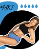 majtki damskie Majtki menstruacyjne BLUE - Maxi 1