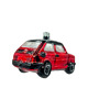 ozdoby choinkowe Bombka choinkowa: Fiat 126p Maluch: czerwony z czarnym dachem 1