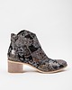 botki damskie BOTKI KWOBOJKI NA 5 CM KLOCKU - SKÓRA NATURALNA - MODEL 483 - KOLOR BOHO 2