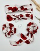 gumki do włosów Scrunchie/frotka Róże 1