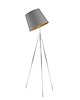 lampy podłogowe Lampa stojąca do sypialni OSLO GOLD na 3 nogach w stylu skandynawskim 6