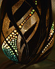 lampy stołowe Lampa z tykwy - Miedziany oplot 1