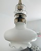 lampy wiszące Lampa wisząca szklana artdeco prl vintage retro 5