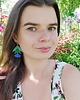 kolczyki z masy plastycznej Kolczyki kwiatowe, niebieskie chabry. Biżuteria z motywem kwiatów 2