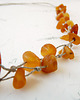 kolie Matowe bursztyny Naszyjnik bez metalu 4