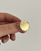 pierścionki złote Srebrny pozłacany pierścionek NADTOPIONY 3