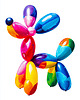 plakaty Plakat balonowy pies 30X40 5