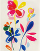 plakaty Plakat - Watercolor flowers 1 2
