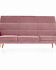 sofy i szezlongi Sofa MANDAL różowa, skandynawski design 3