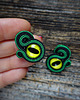 kolczyki soutache Smocze oczy- kolczyki soutache 4