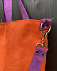 torby XXL Torba hobo XXL - pomarańcz, fiolet 3