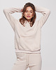 bluza z kapturem damska Bluza hoodie KOLLY Oat Milk damska 4