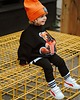czapki dziecięce Czapka Pastel Orange 5