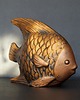 figurki i rzeźby Rzeźba Złota Rybka wys. 11,5 cm 4