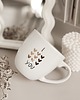 kubki Biały Kubek Porcelanowy 300 ml - Napis I Love You ze Złotymi Sercami dla Zako 3