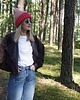 czapki damskie Czapka Puffy z wełny premium multicolour oversize 2