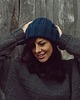 czapki damskie Czapka beanie  z wełną w kolorze morskim 2