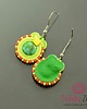 kolczyki soutache Kolorowe kolczyki sutasz - Lilly3 2