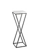 kwietniki Kwietnik Metalowy Stripes Black and White 70 cm 4