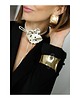 chokery Choker w groszki 2